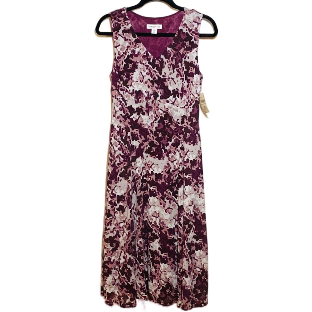 NWT Coldwater Creek |  Vintage stretchy/mesh dress, sleeveless, PM